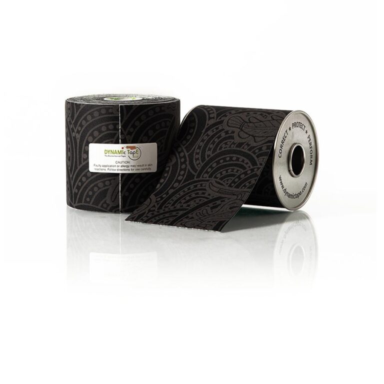 Dynamic Tape® Tejp biomechaniczny (czarny) 7,5 cm x 5 m