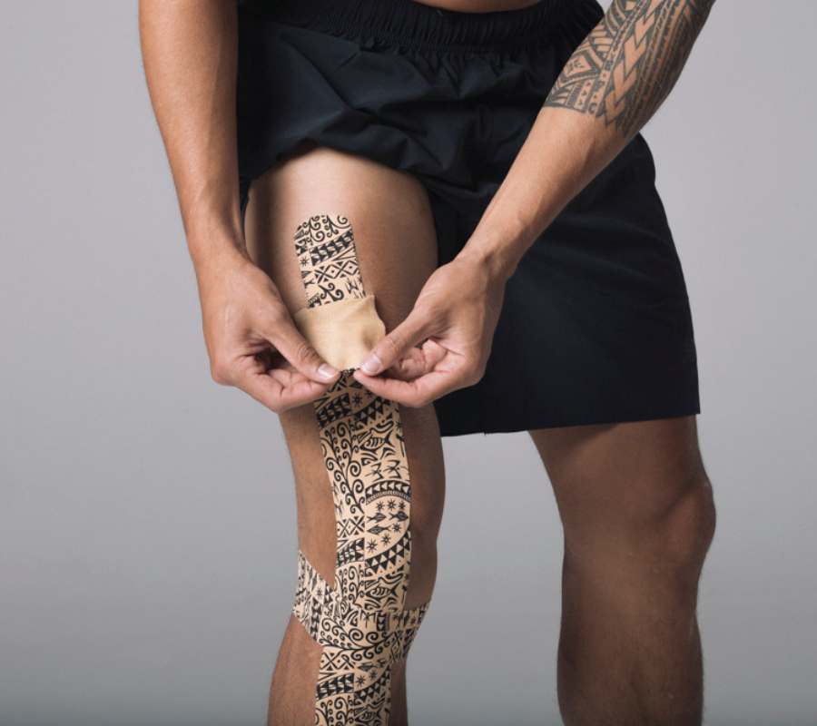 taping kolana Dynamic Tape