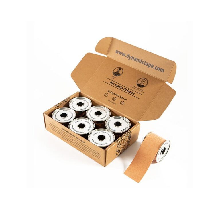 Dynamic Tape® Tejp biomechaniczny (beżowy) 5 cm x 5 m - 6 szt. (pudełko)
