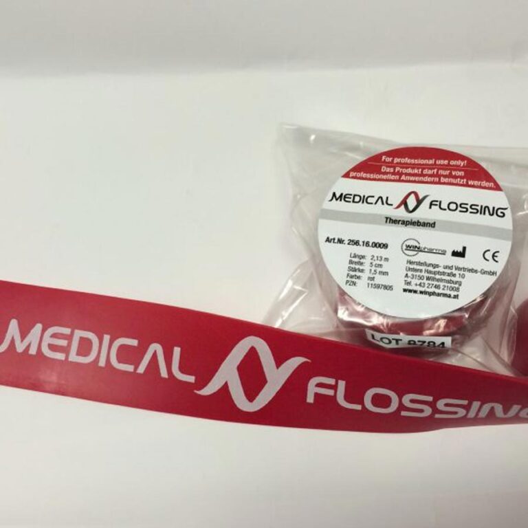 Medical Flossing czerwona 2,13 m x 5 cm x 1,5 mm