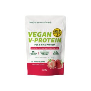 V-Protein - wegańskie białko roślinne / truskawkowe