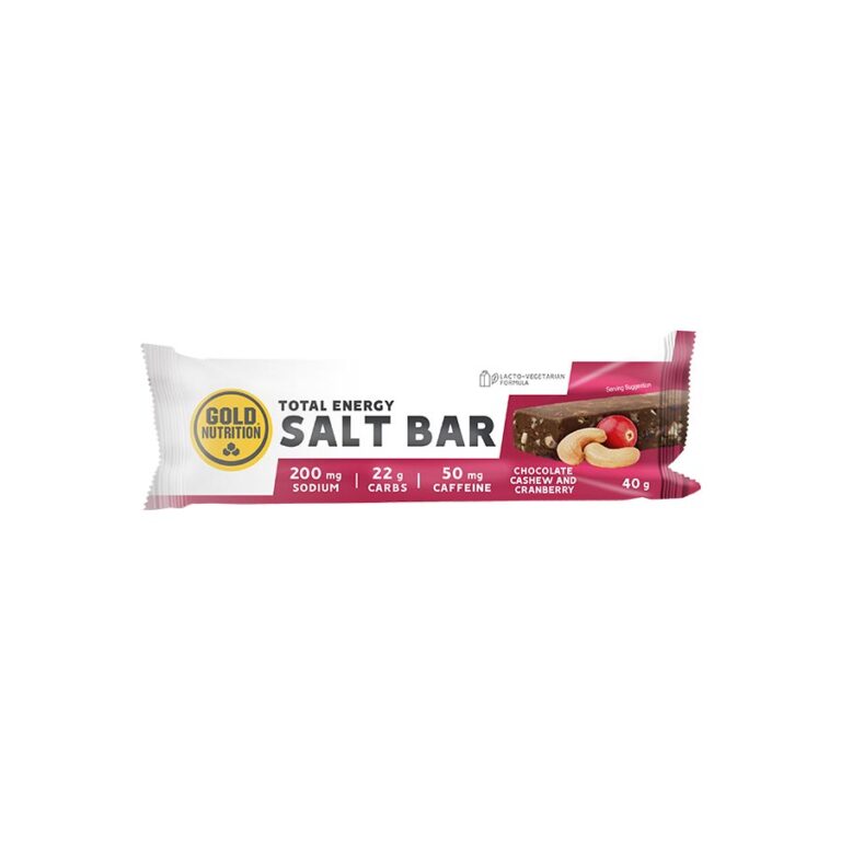 Total Energy Salt Bar / Czekolada - orzechy nerkowca - żurawina