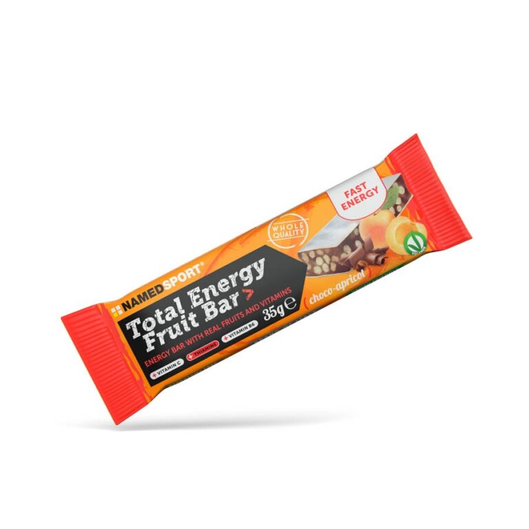 Total Energy Fruit Bar - baton o smaku morela-czekolada